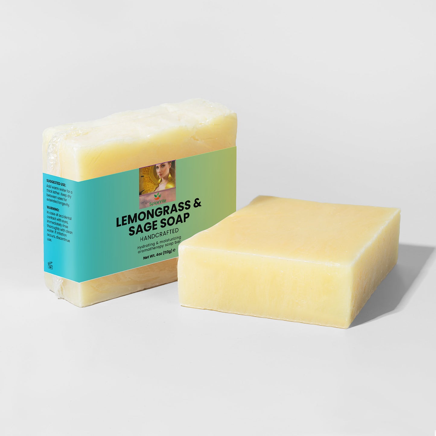 SpiceVita Lemongrass & Sage Soap