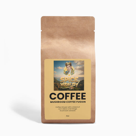 Mushroom Coffee Fusion - Lion’s Mane & Chaga 4oz