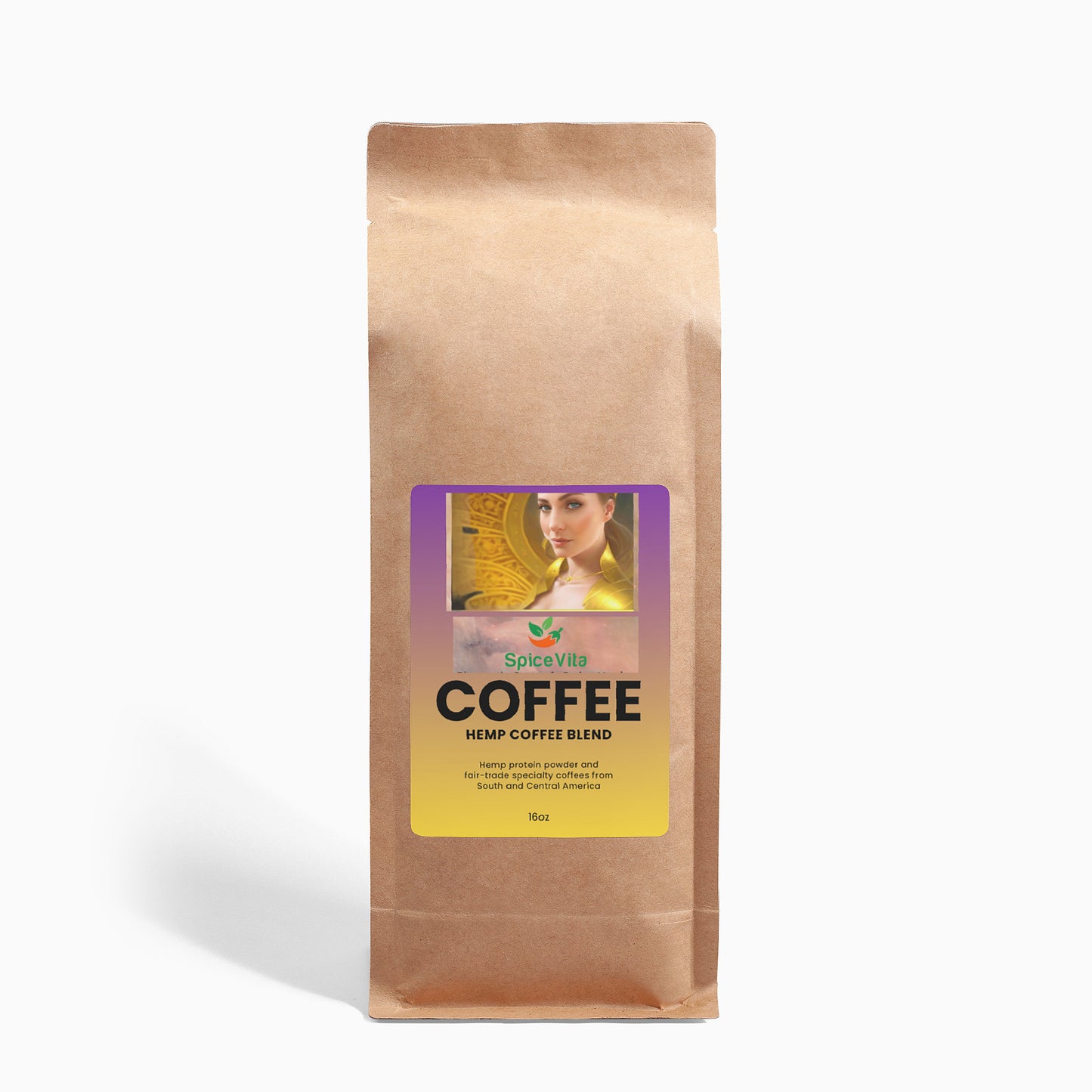 SpiceVisa Hemp Coffee Blend - Medium Roast 16oz