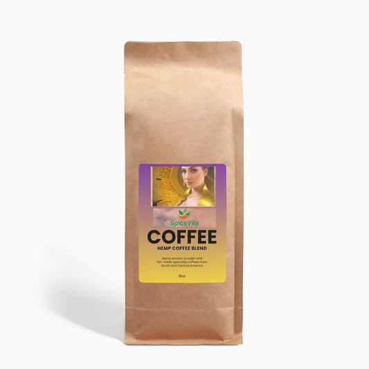 SpiceVisa Hemp Coffee Blend - Medium Roast 16oz