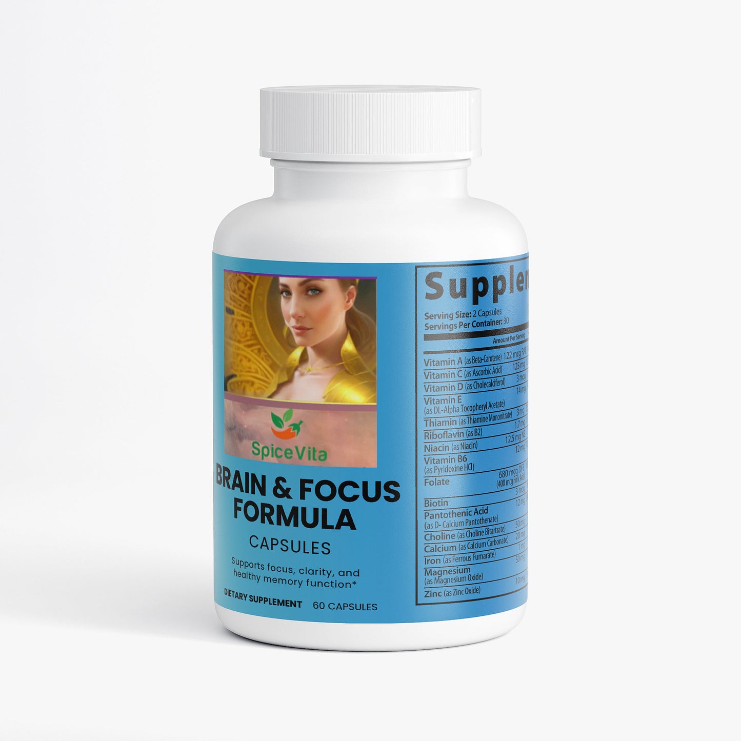 SpiceVita Brain & Focus Formula