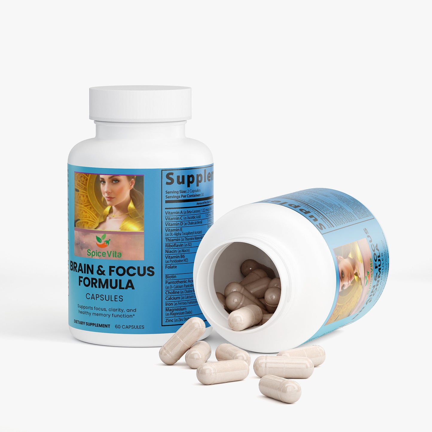 SpiceVita Brain & Focus Formula