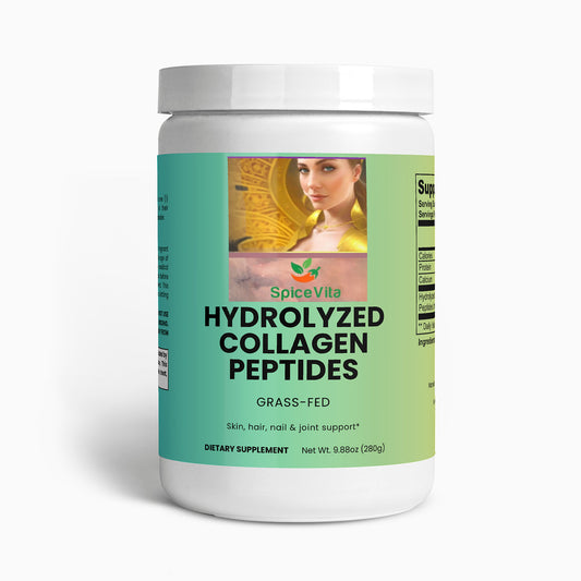 SpiceVita Grass-Fed Hydrolyzed Collagen Peptides
