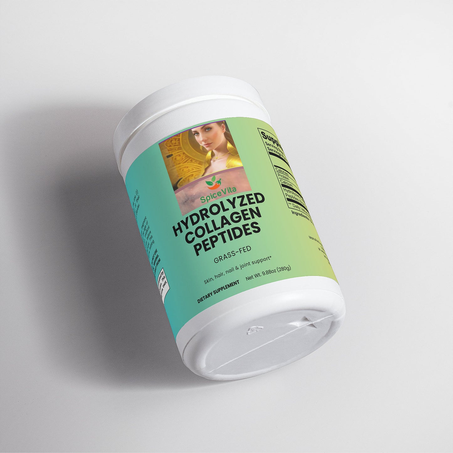SpiceVita Grass-Fed Hydrolyzed Collagen Peptides