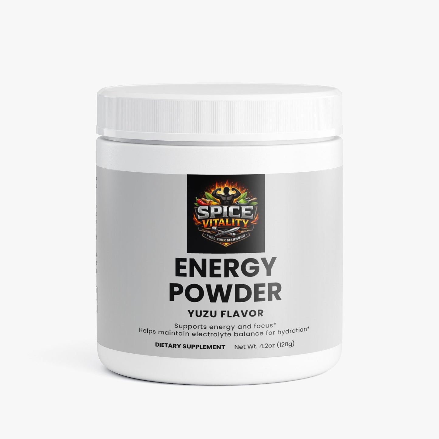Spice Vitality Energy Powder (Yuzu Flavor)