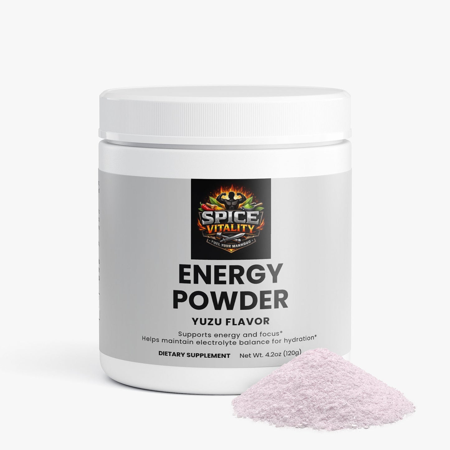 Spice Vitality Energy Powder (Yuzu Flavor)