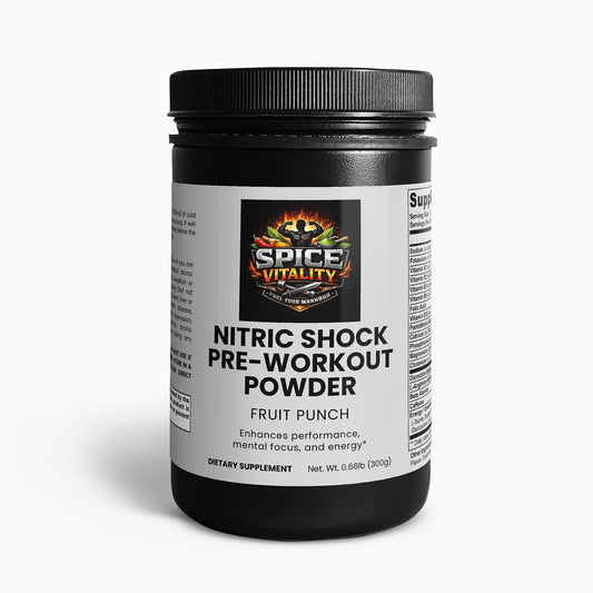 Nitric Shock Pre-Workout Powder (Fruit Punch)
