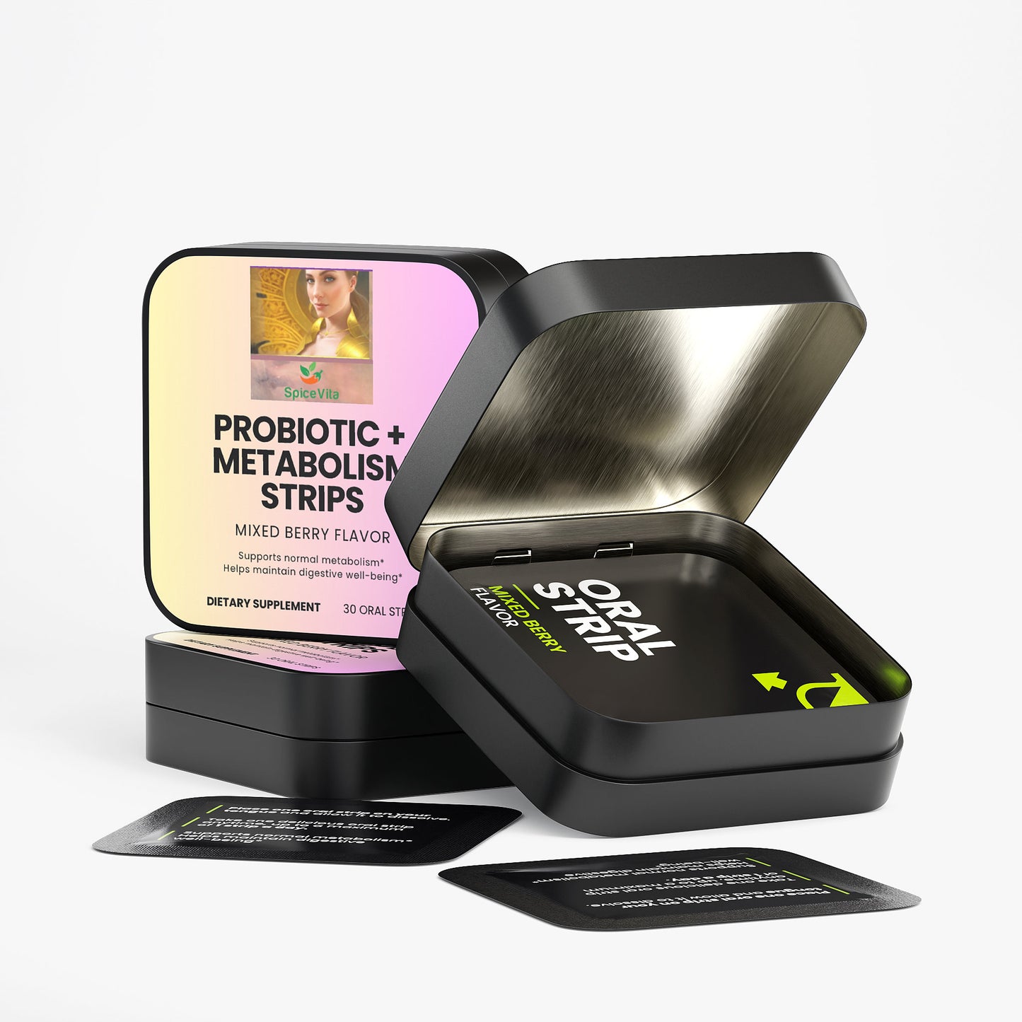 SpiceVita Probiotic + Metabolism Strips