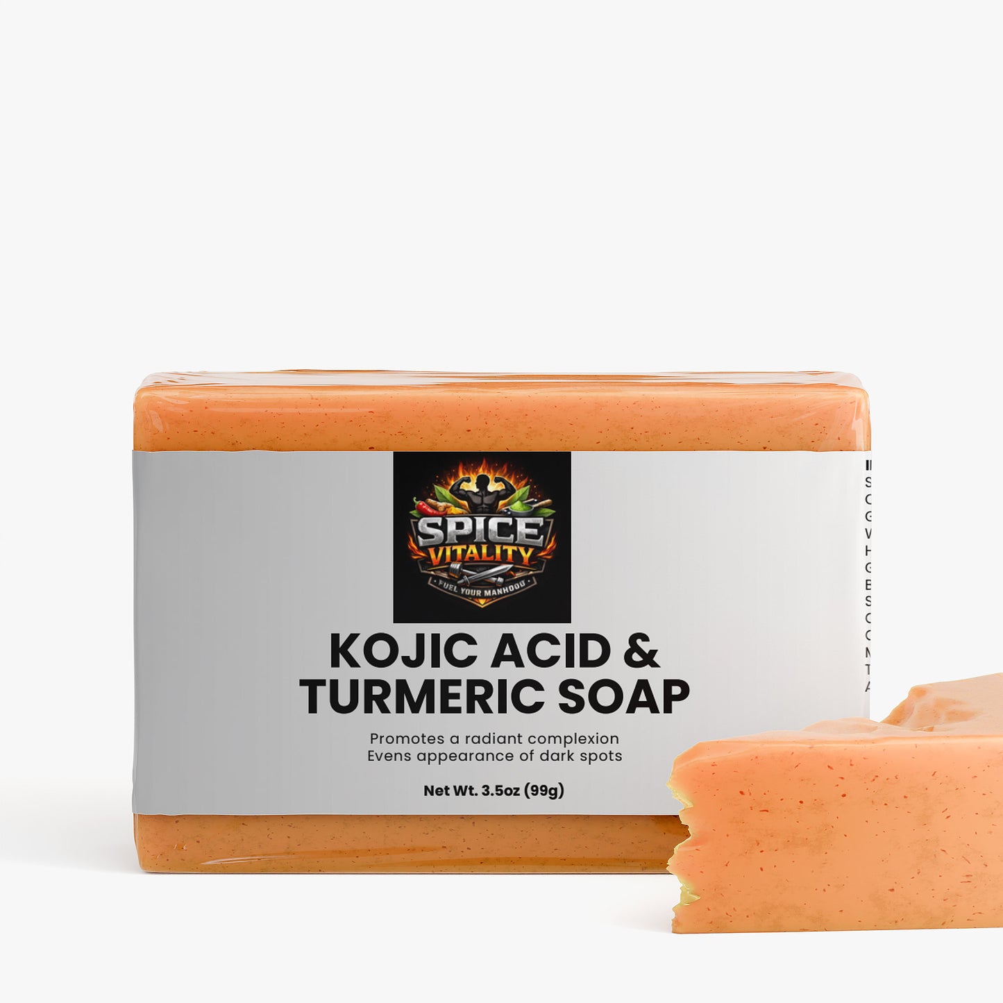 Spice Vitality Kojic Acid & Turmeric Soap