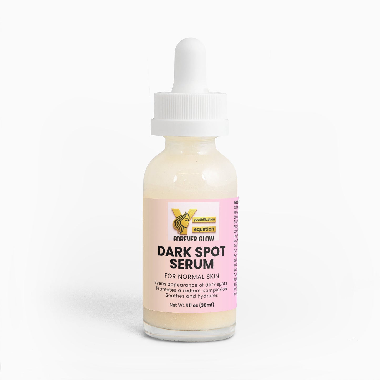 Y= Dark Spot Serum for Normal Skin