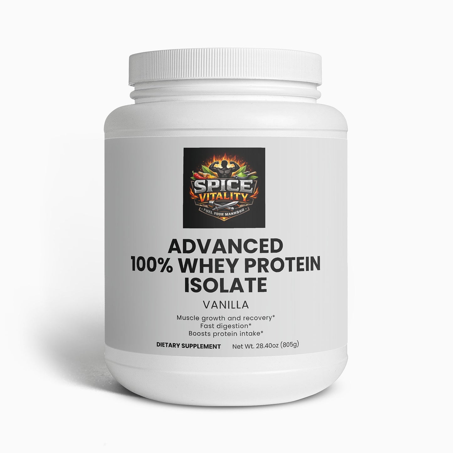 Spice Vitality 100% Whey Protein Isolate (Vanilla)