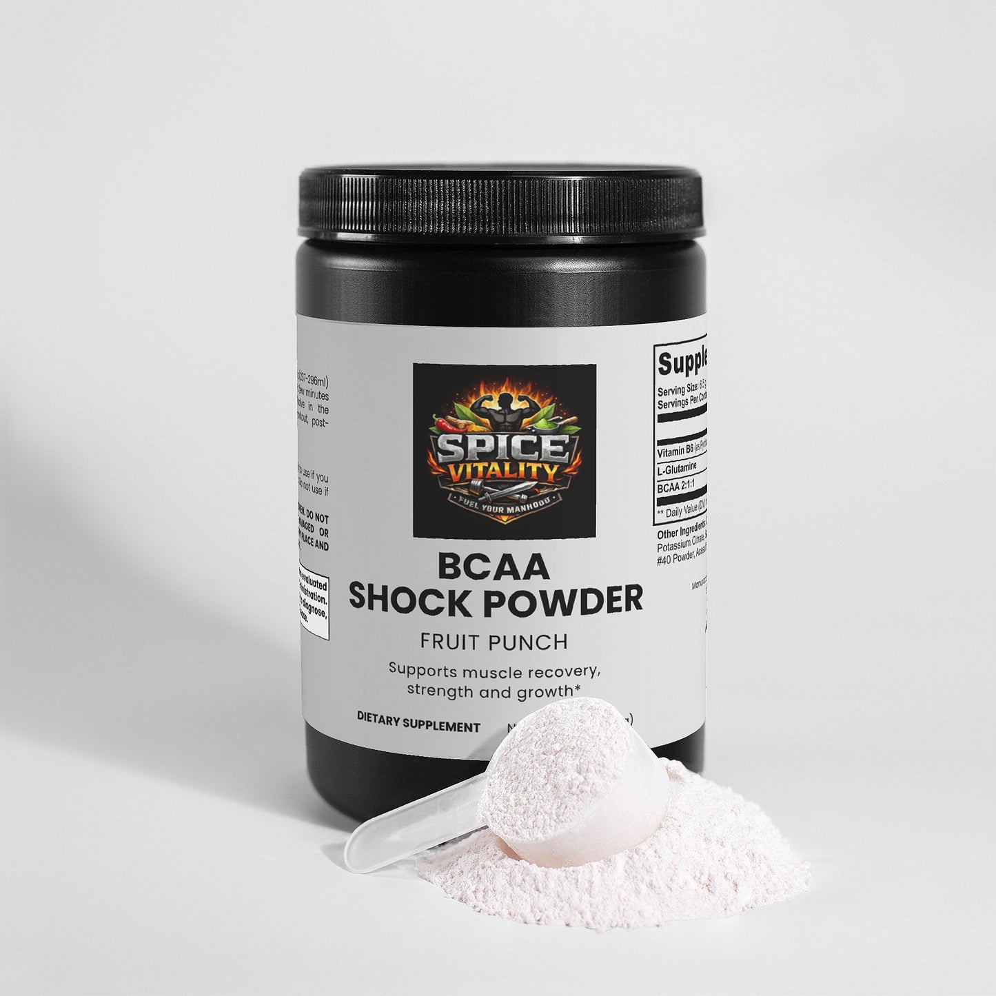 Spice Vitality BCAA Shock Powder (Fruit Punch)