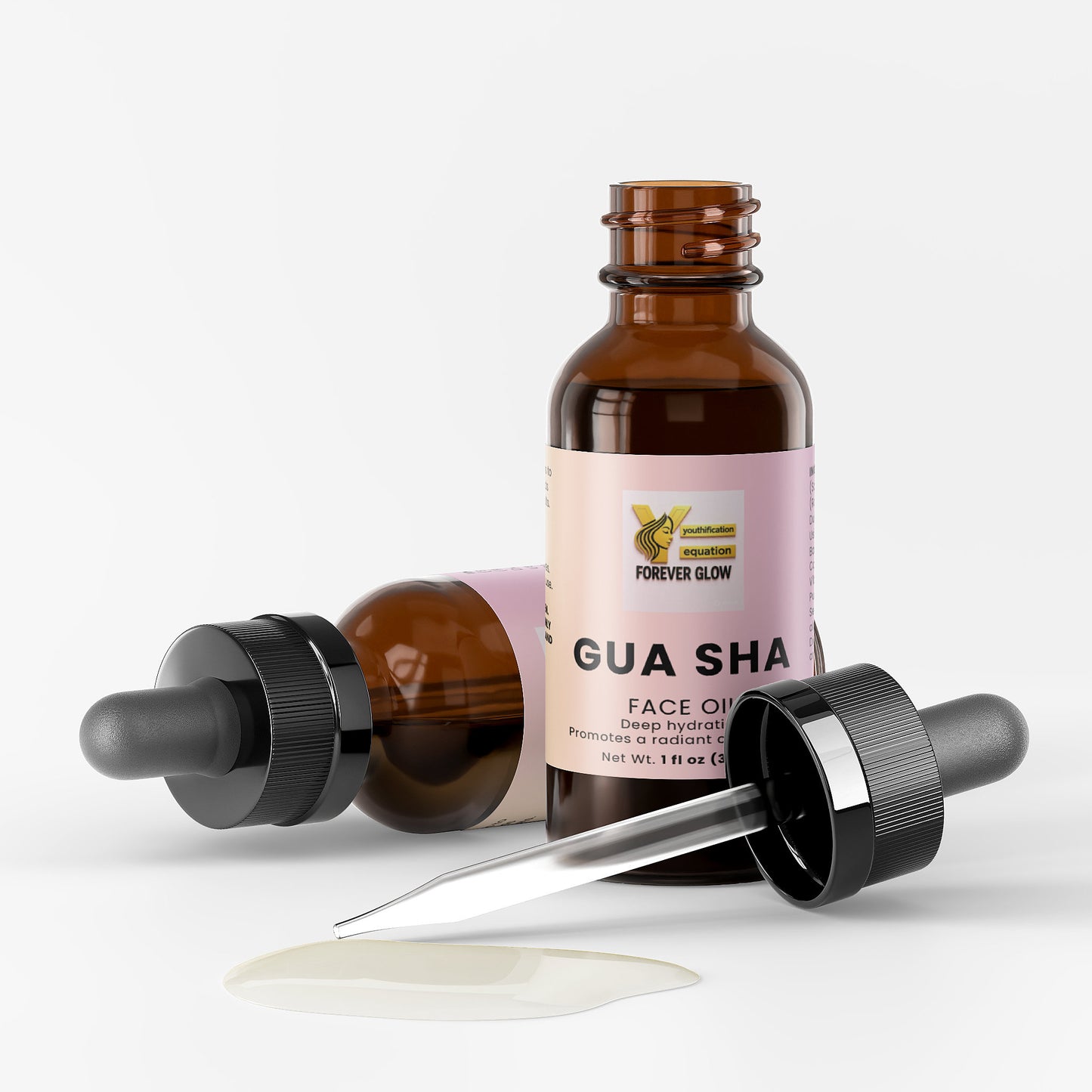 Y= Gua Sha Face Oil
