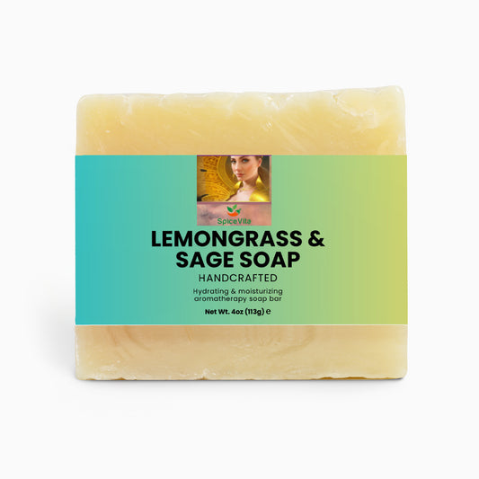 SpiceVita Lemongrass & Sage Soap