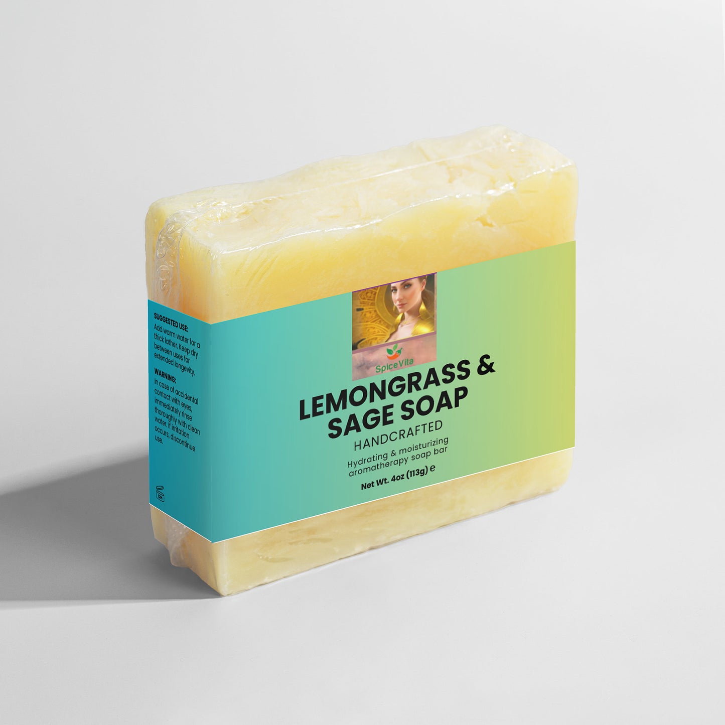 SpiceVita Lemongrass & Sage Soap
