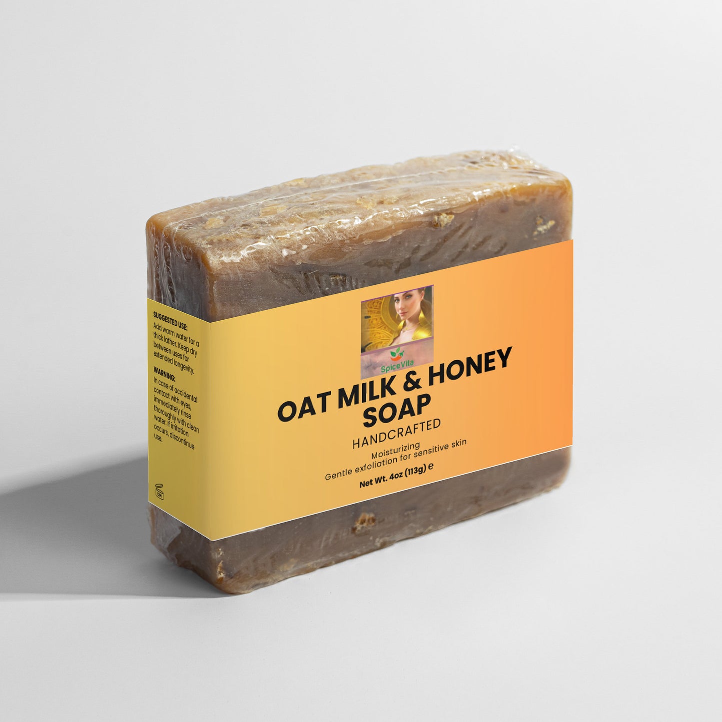 SpiceVita Oat Milk Honey Soap