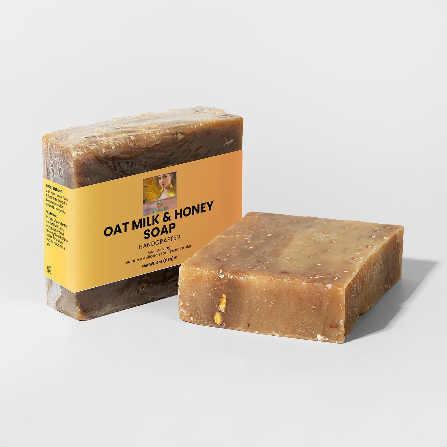 SpiceVita Oat Milk Honey Soap