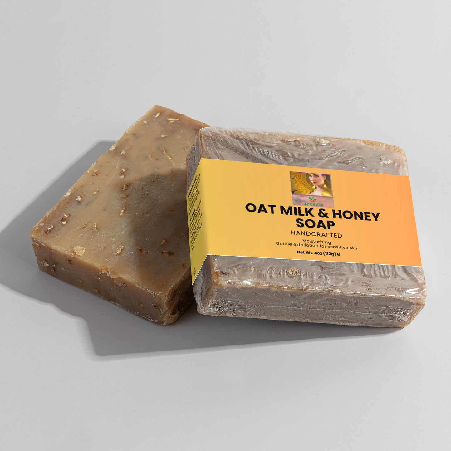 SpiceVita Oat Milk Honey Soap