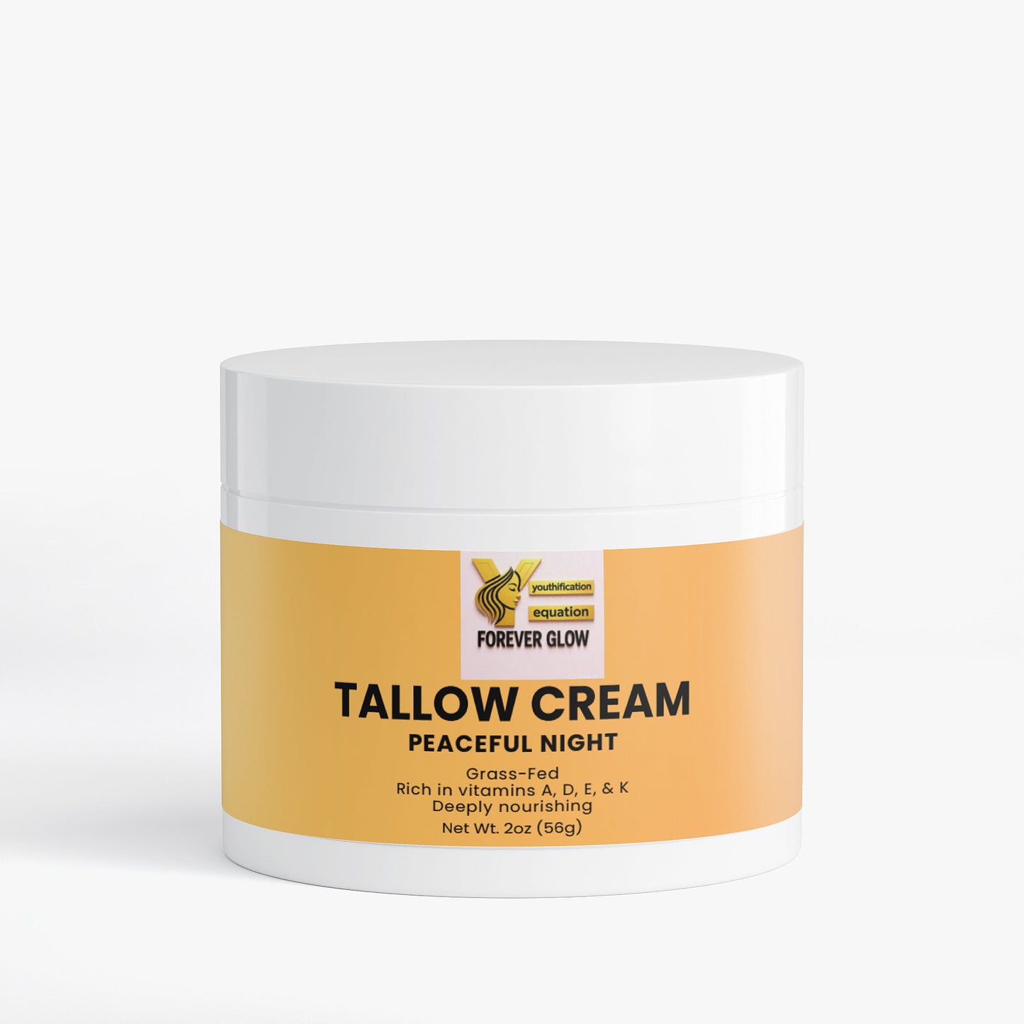 Y= Tallow Cream Peaceful Night