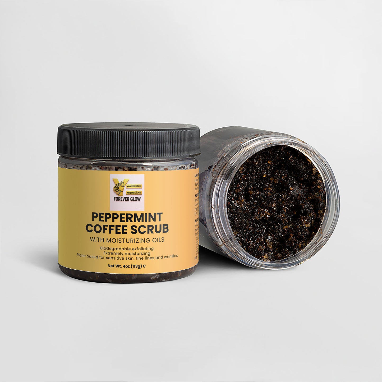 Peppermint Coffee Scrub