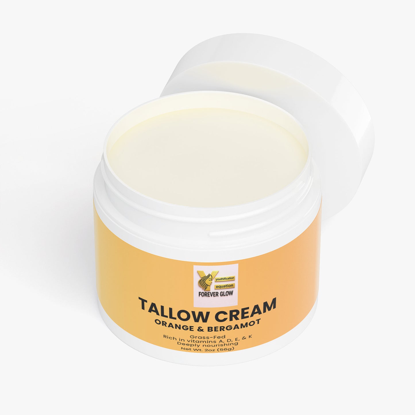 Y= Tallow Cream Orange & Bergamot