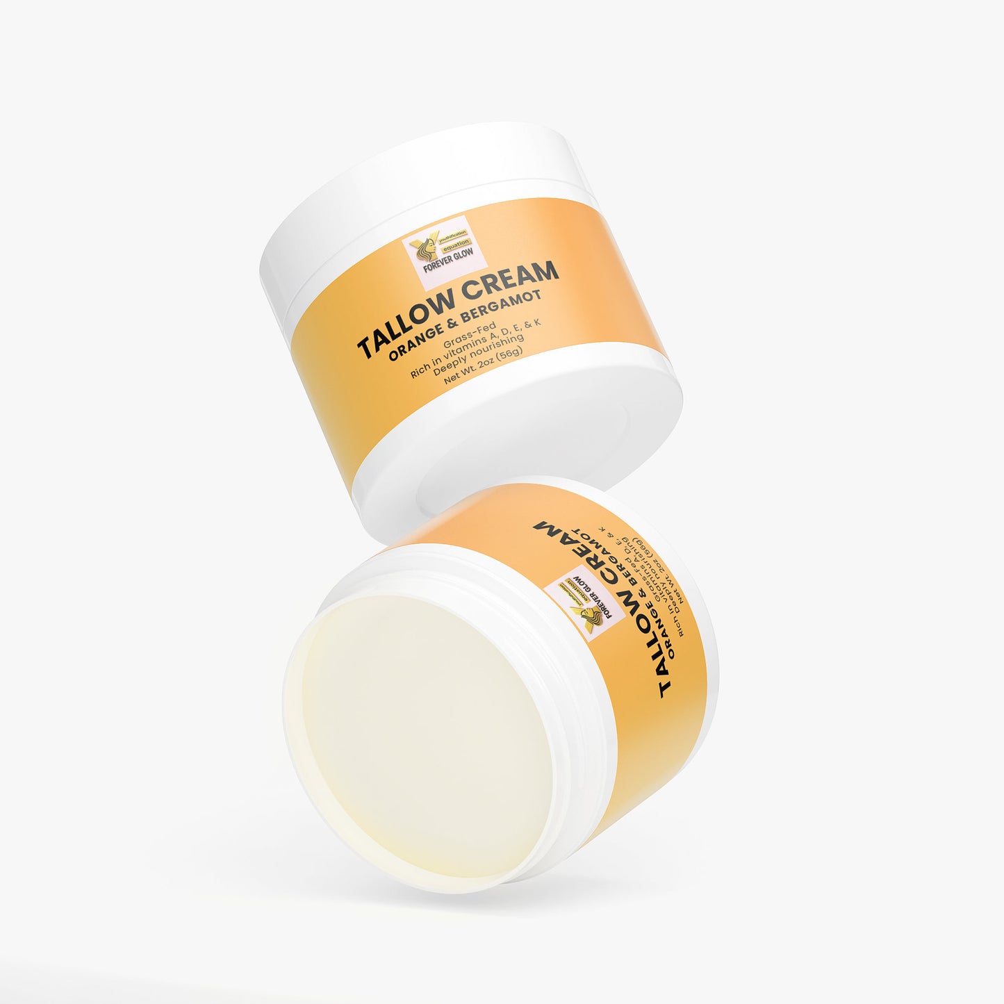 Y= Tallow Cream Orange & Bergamot