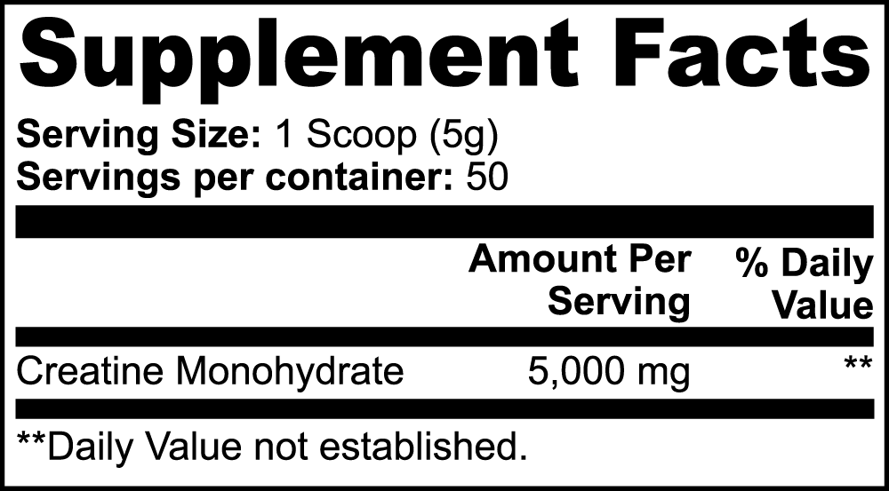 Spice Vitality Creatine Monohydrate
